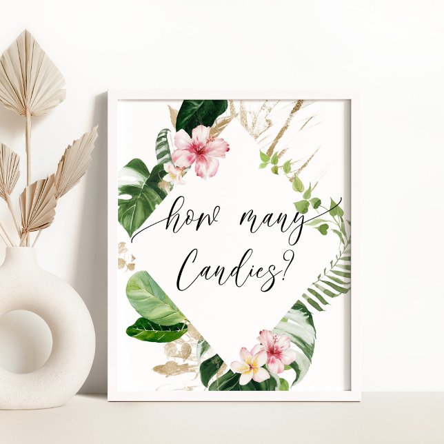 Tropisk greeneri-flicka duschar hur många kanaler poster (Skapare uppladdad)