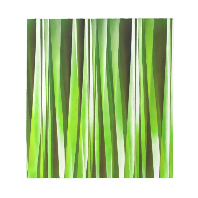 Tropisk Grön Flodväxt Anteckningsblock (Framsida)