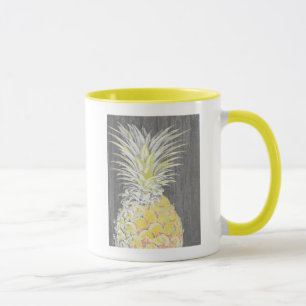 Tropisk Gult Pinneapple Mugg
