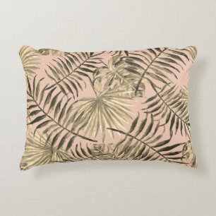 Tropisk handflatan löv prydnadskudde