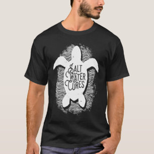 Tropisk havsköldpadda Kvinnor eller Manar Salt Vat T Shirt
