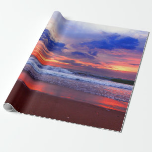 Tropisk havsolnedgång presentpapper