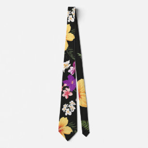 Tropisk Hibiscus-Blommigt Slips