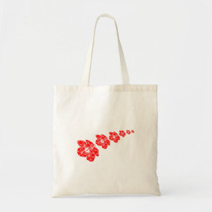 Tropisk Hibiscus Flower Tygkasse