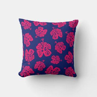 Tropisk hibiscus för lite paradis hemma kudde