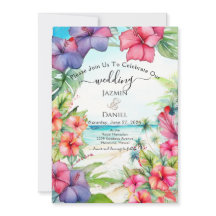 Tropisk Hibiskus Strand