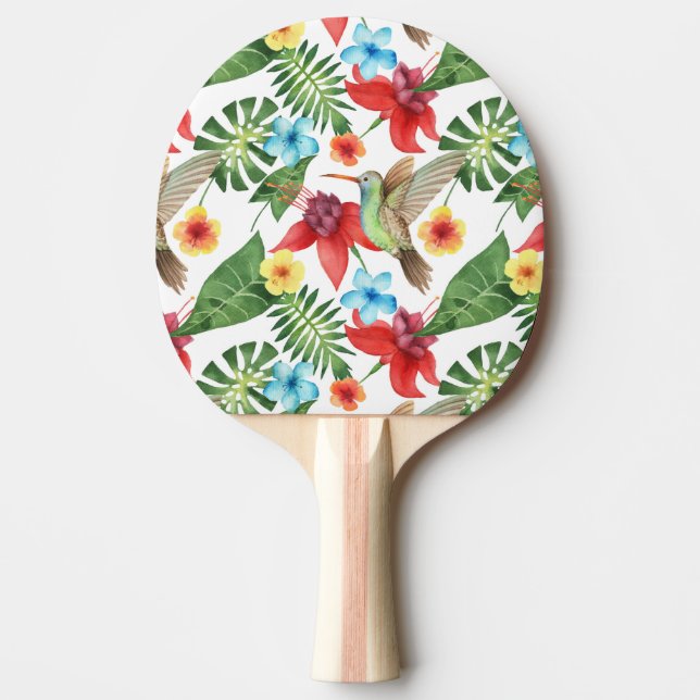 Tropisk hummerfågel pingisracket (Framsidan)
