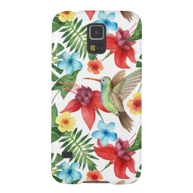 Tropisk Hummingbird Case-Mate Samsung Galaxy Skal (Baksidan)