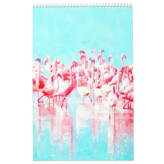 Tropisk illustration kalender (Omslag)