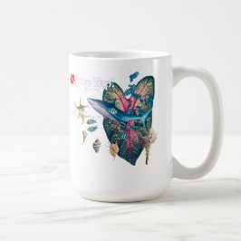 Tropisk inbjudan kaffemugg