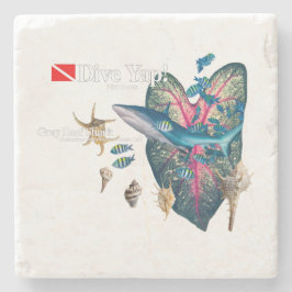 Tropisk inbjudan stenunderlägg