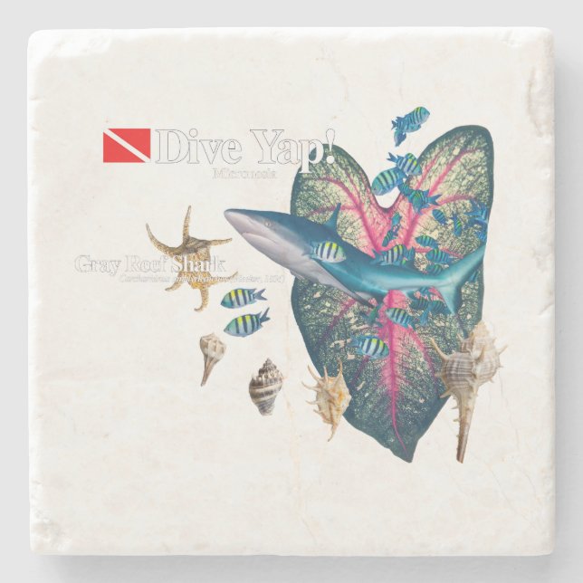 Tropisk inbjudan stenunderlägg (Framsidan)