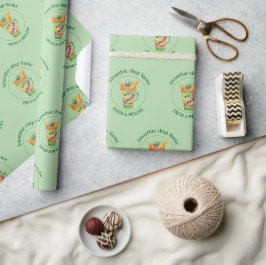 Tropisk juiceblandning & Smoothie juicebutik Presentpapper