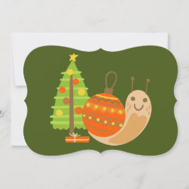 Tropisk jul July snigel sommar julafton Inbjudningar