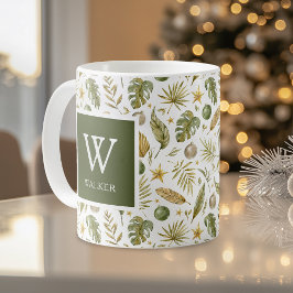 Tropisk jul, Monogram Namn Kaffemugg