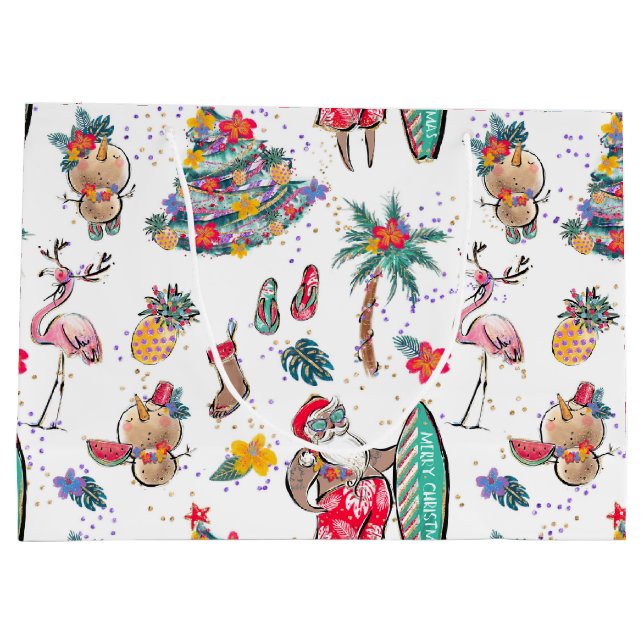 Tropisk julklapp Helgdag Gift Bag (Baksidan)