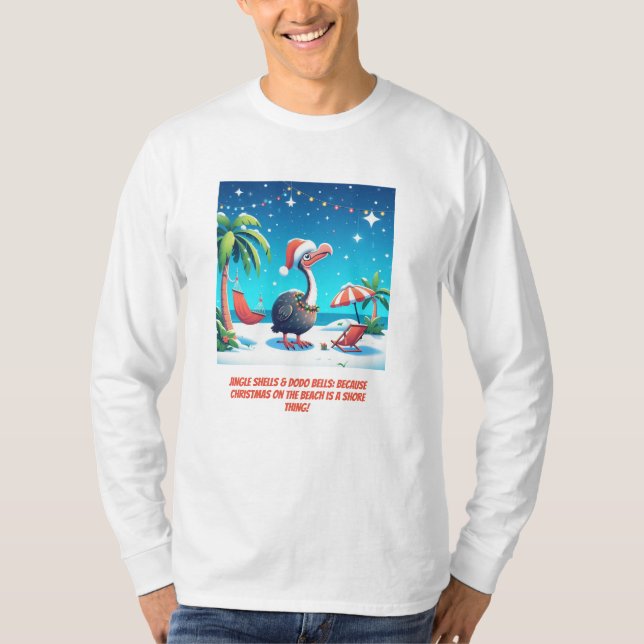Tropisk julmagi: "Dreamy Dodo Delight" T Shirt (Framsida)