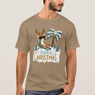 Tropisk julpojke t shirt