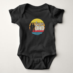 Tropisk konst i Pappa Fars dag Bodykosten T Shirt