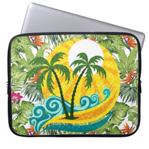 Tropisk Laptop Fodral