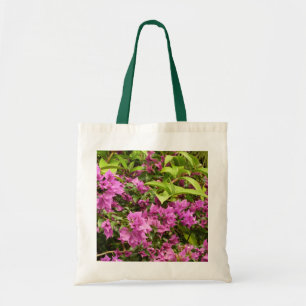 Tropisk Lila Bougainvillea Blommigt Tygkasse