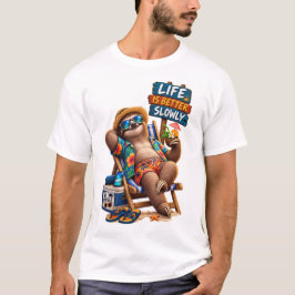 Tropisk Lutfisk Semester T Shirt