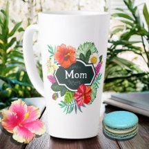 Tropisk Mamma med hibiscus