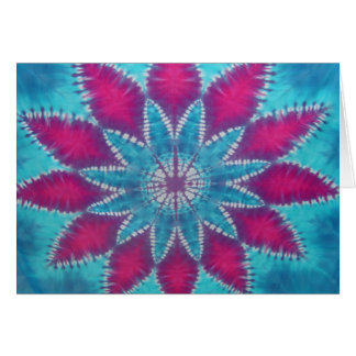 Tropisk Mandala Hälsningskort