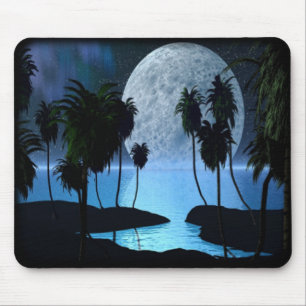Tropisk måne Mousepad Musmatta