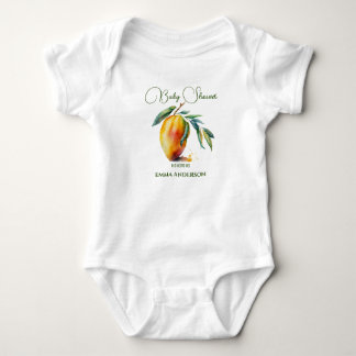 Tropisk Mango | Baby Shower T Shirt
