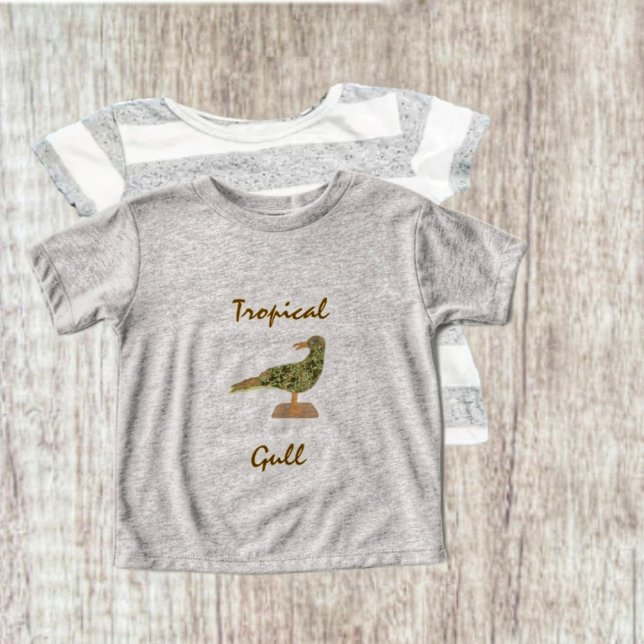 Tropisk Måsgull  T Shirt (Don't forget your Summer t's for toddlers!)