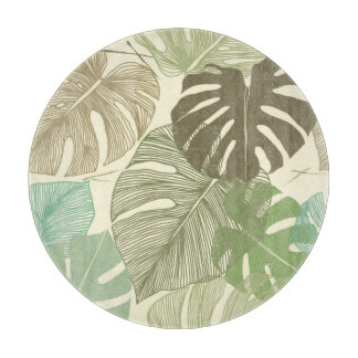 Tropisk monstera Retro Hand-Drawn Mönster