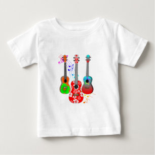 Tropisk musik för öUkulelespelare Tee Shirt