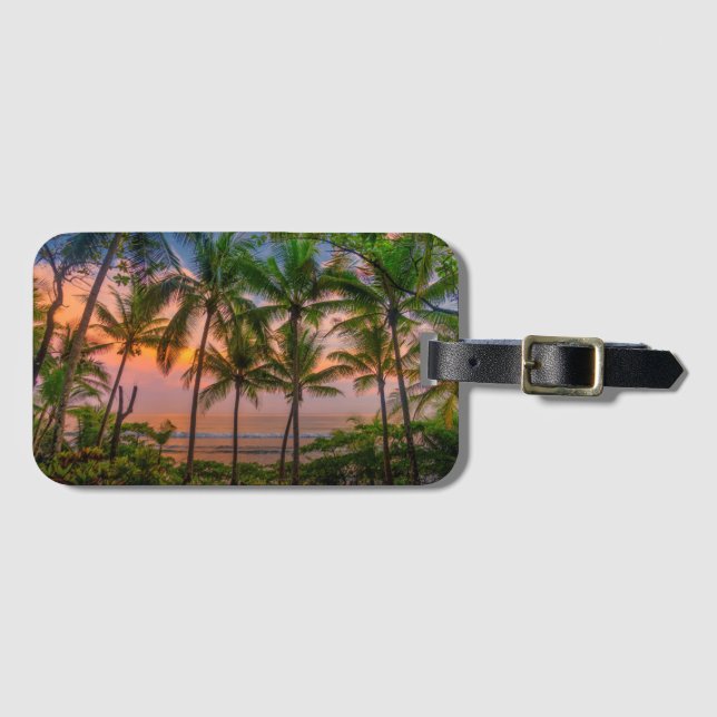 Tropisk nationalpark för strand | Corcovado Bagagebricka (Framsida horisontal)