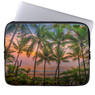 Tropisk nationalpark för strand Corcovado Laptop Fodral
