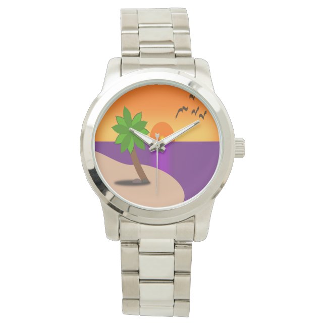 TROPISK Ö ARMBANDSUR (Framsida)