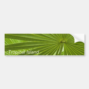 Tropisk ö bildekal