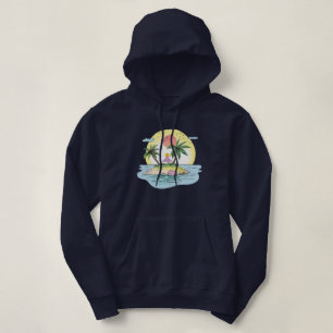 Tropisk Ö Sunset Streetwear T-Shirt