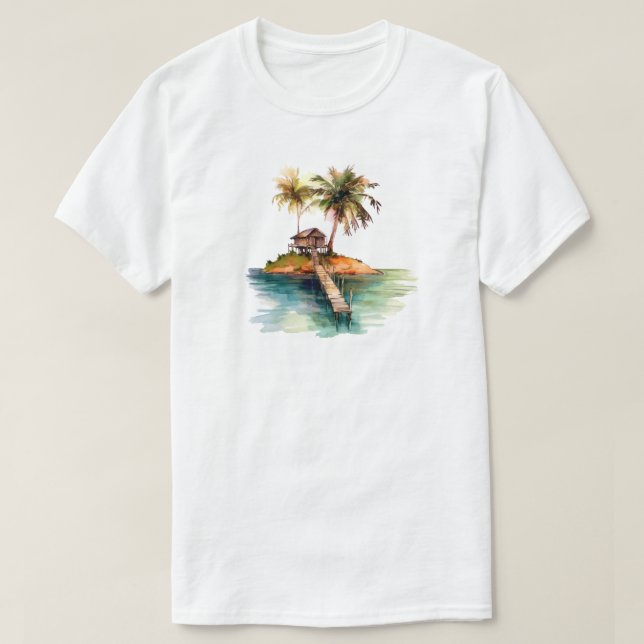 Tropisk Ö- T-Shirt (Design framsida)