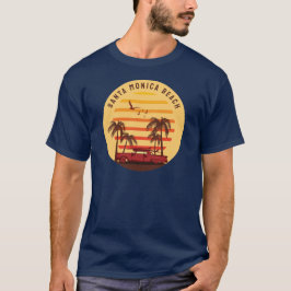 Tropisk och livfull t-shirt för beachälskare