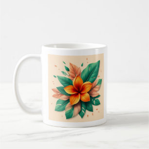 Tropisk ögonblicksglöd kaffemugg