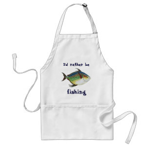 Tropisk Opah-fisk, jag hellre fiskar Förkläde