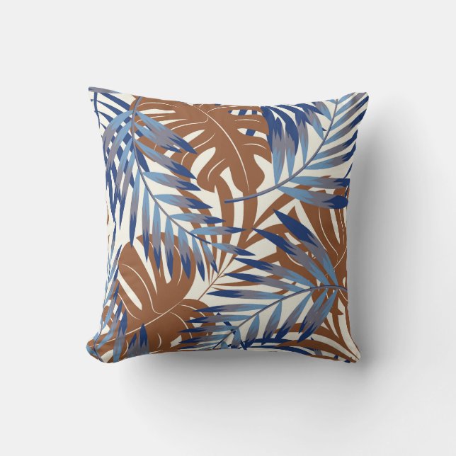 Tropisk palm accentkudde kudde (Framsida)