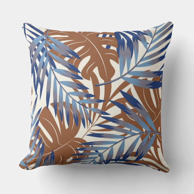 Tropisk palm accentkudde kudde (Framsida)