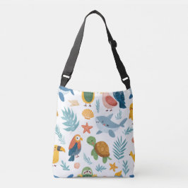 Tropisk Palm Totebag Present Axelväska