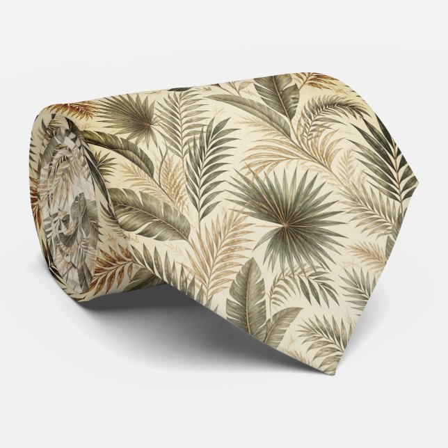 Tropisk Palmblad Luxe Slips (Rullad)