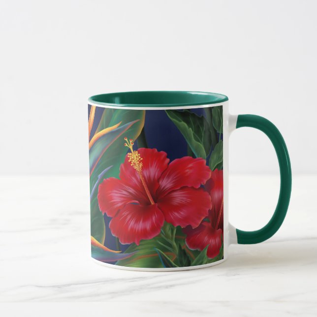Tropisk paradise 2-tone Hunter Mugg (Höger)