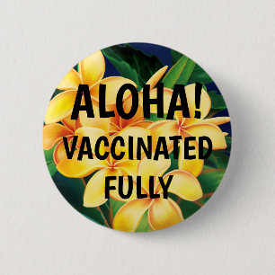 Tropisk paradise Hawaiian Plumeria Vaccinerad Knapp