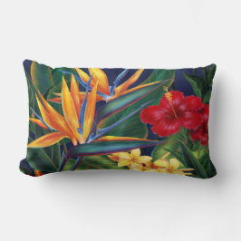 Tropisk paradise Lumbar Decorator Pillows Lumbarkudde