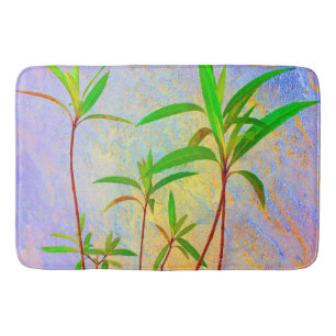 Tropisk Pastel Badrumsmatta